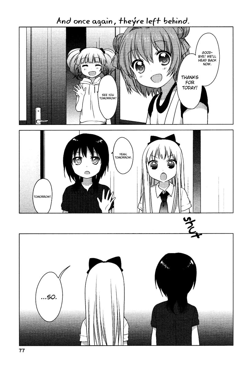 Yuru Yuri - Vol.2 Chapter 22: A Story About How The Homework Of Life Continues Even After Summer Homework Is Over