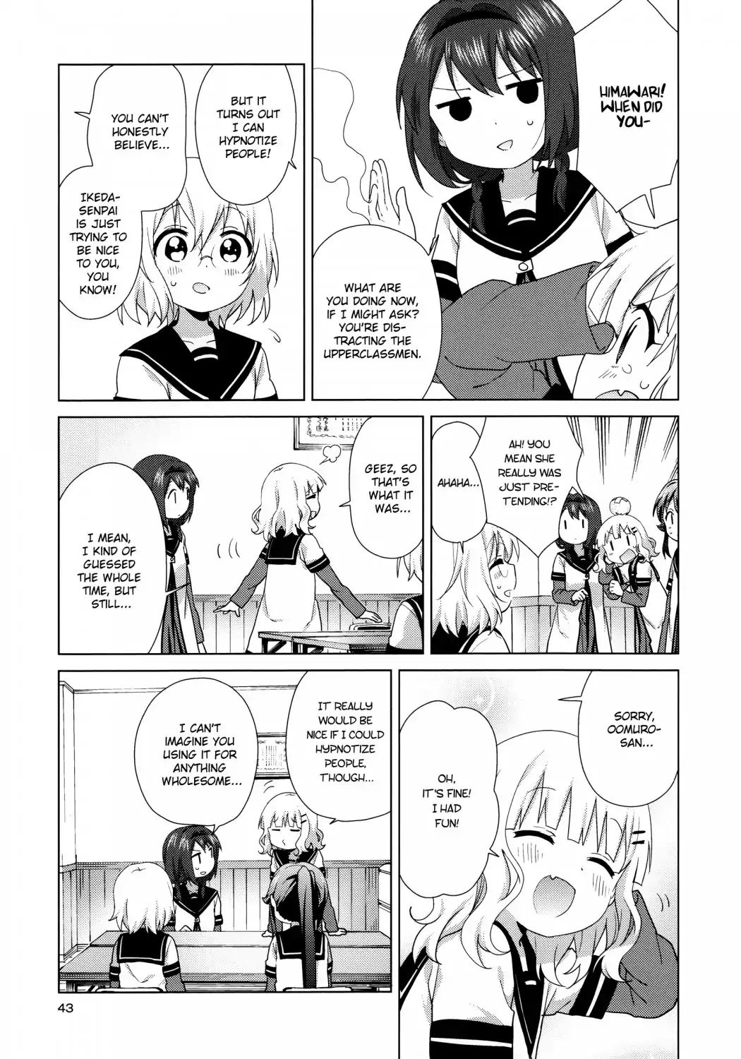 Yuru Yuri - Vol.16 Chapter 121: You Are Getting Very Sleepy...