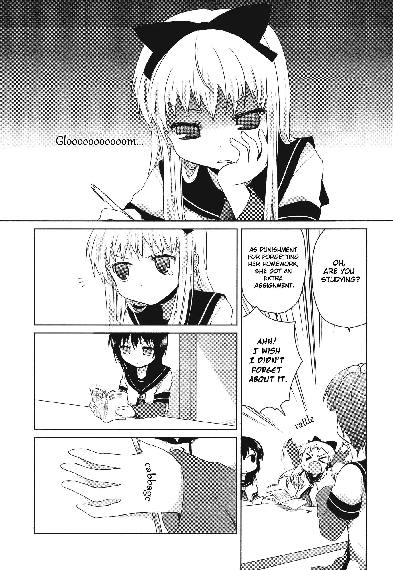 Yuru Yuri - Vol.1 Chapter 9: Homework When You Least Expect It