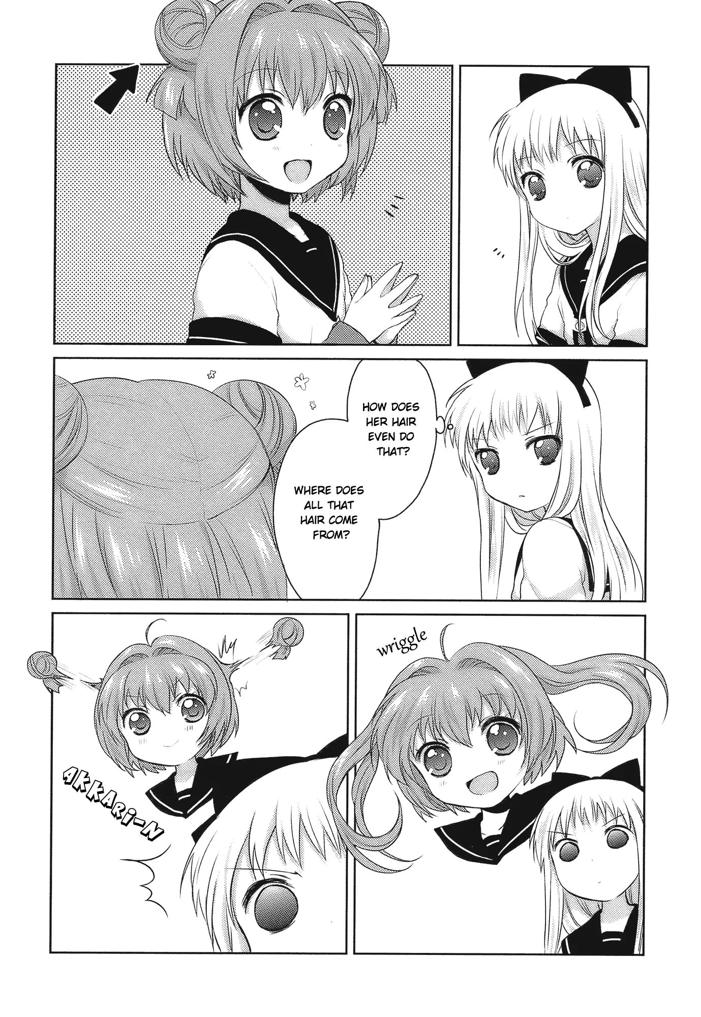 Yuru Yuri - Vol.1 Chapter 9: Homework When You Least Expect It