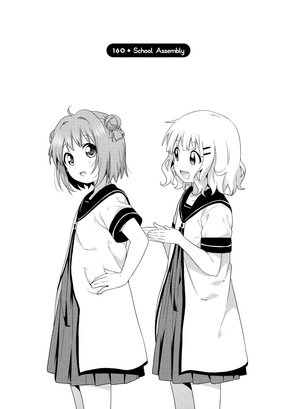 Yuru Yuri - Chapter 160: School Assembly