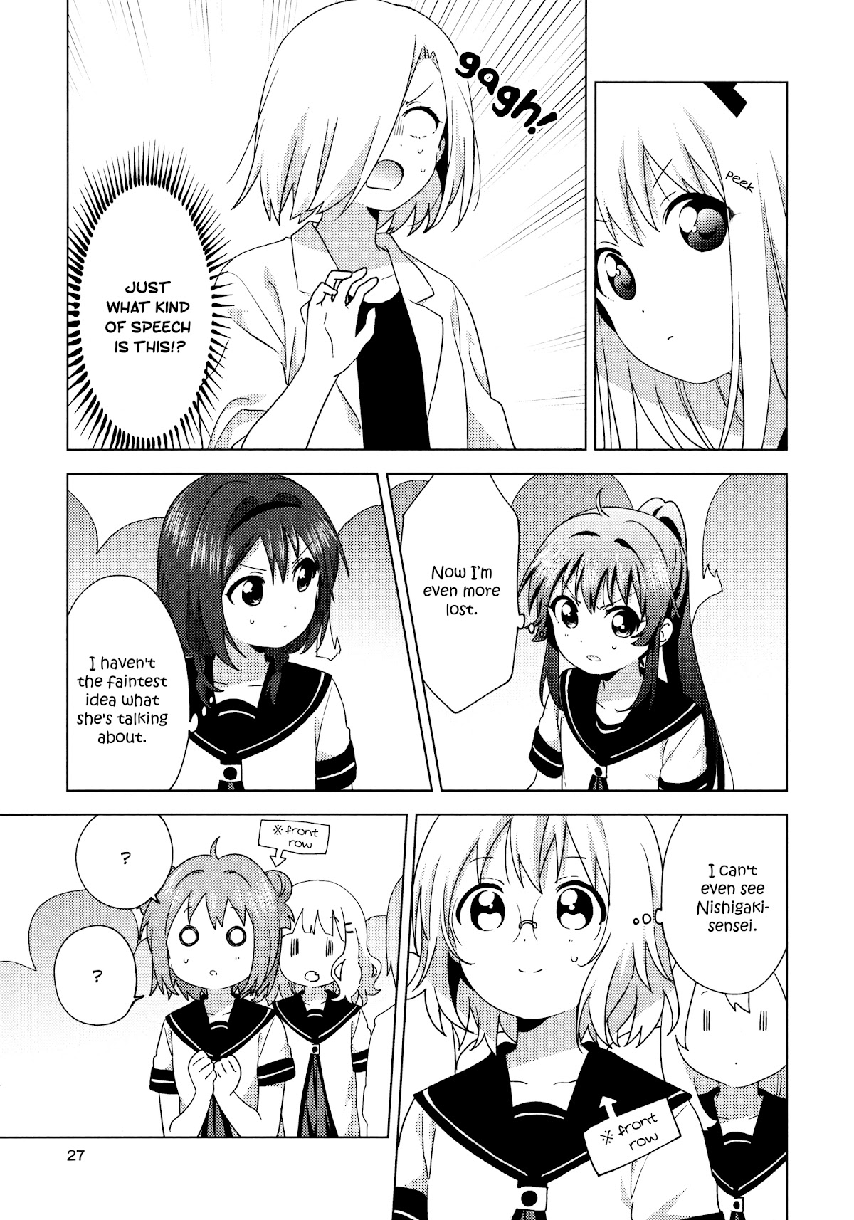 Yuru Yuri - Chapter 160: School Assembly