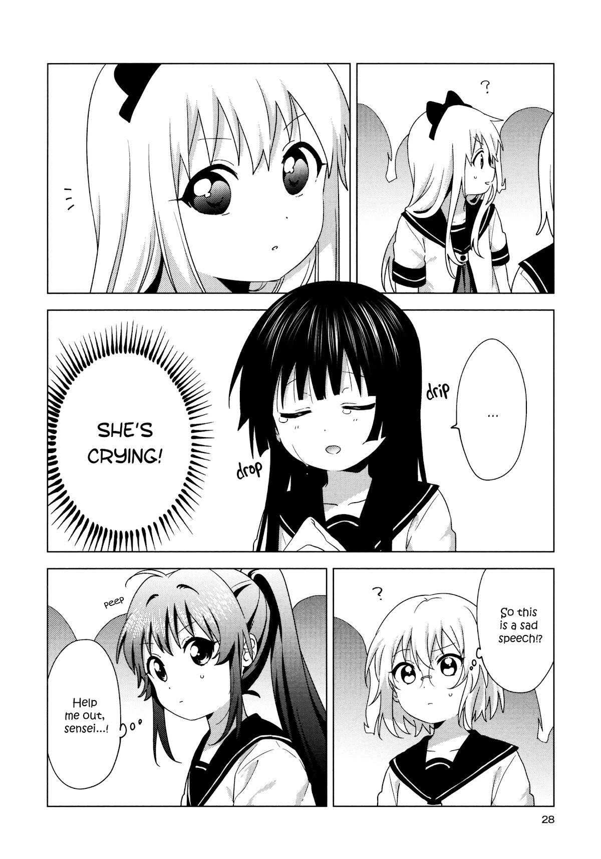 Yuru Yuri - Chapter 160: School Assembly