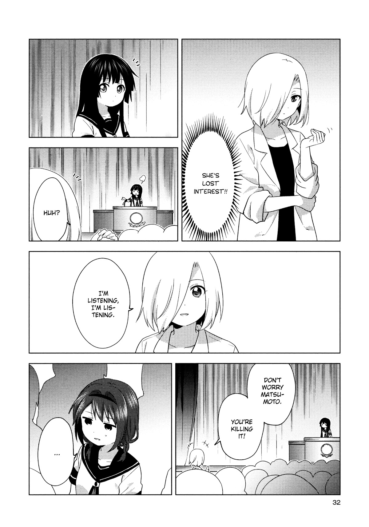 Yuru Yuri - Chapter 160: School Assembly