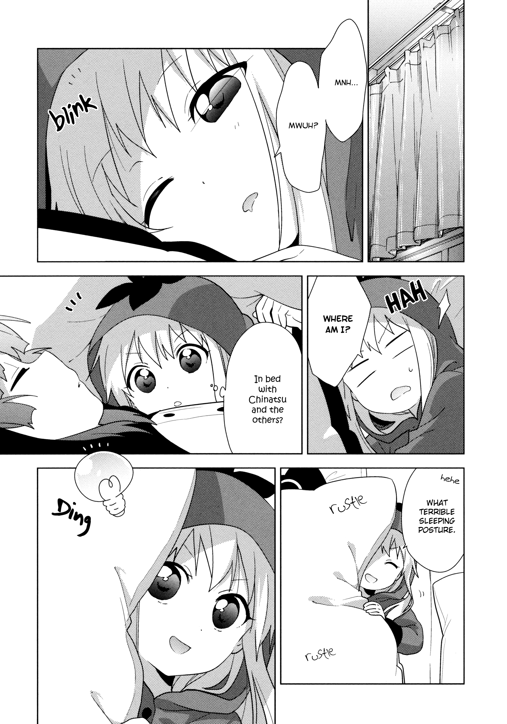 Yuru Yuri - Vol.18 Chapter 140: Something Is Stirring Beneath The Sheets ♪