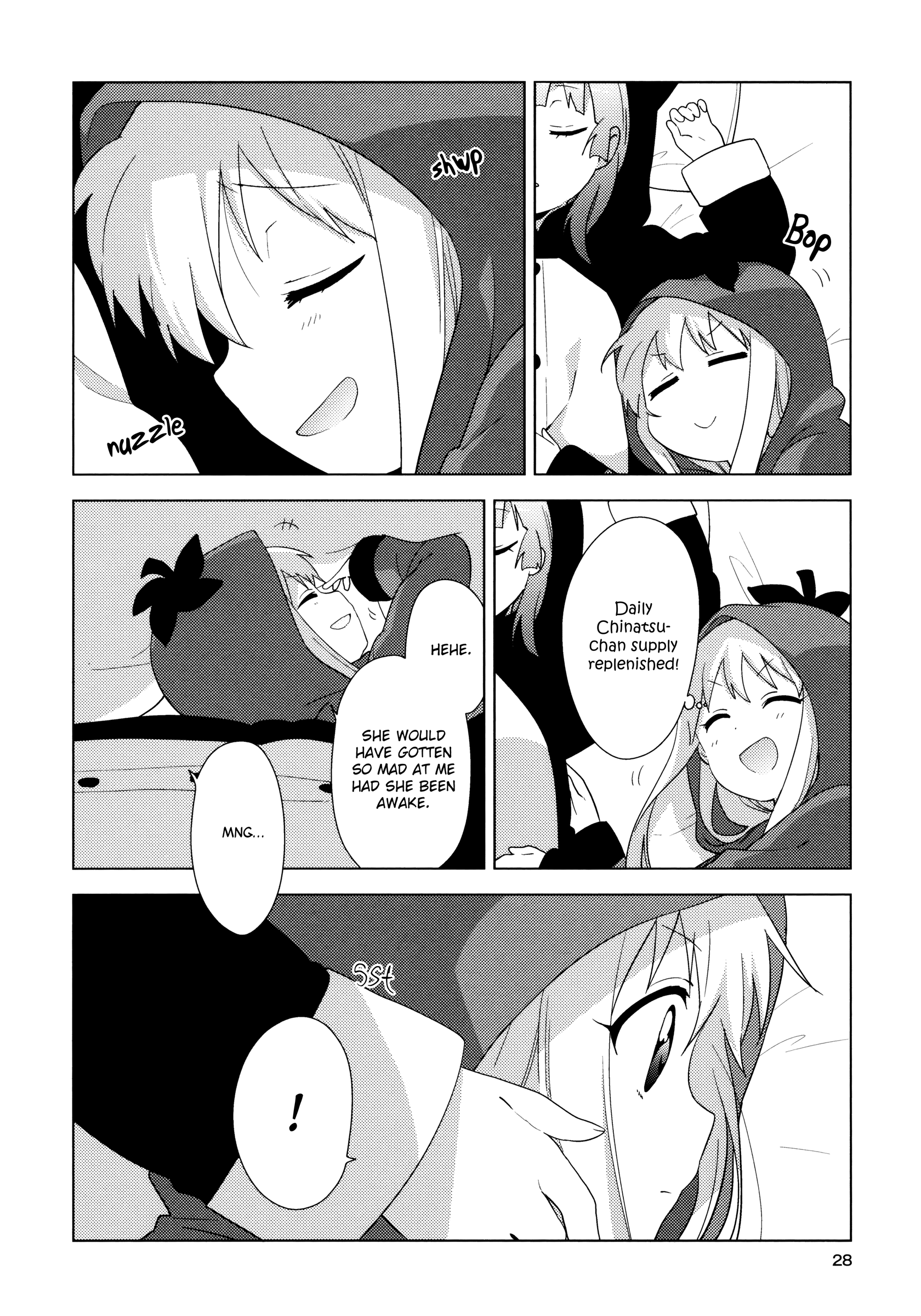 Yuru Yuri - Vol.18 Chapter 140: Something Is Stirring Beneath The Sheets ♪