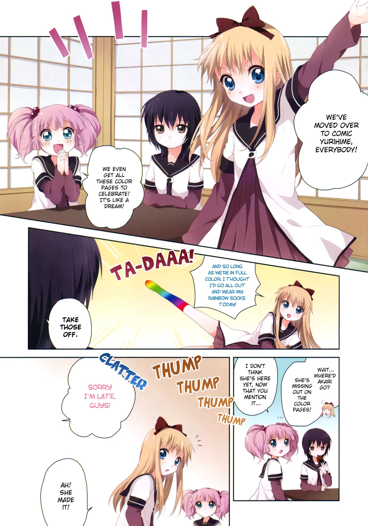 Yuru Yuri - Chapter 43.8: Volume 4 Extras