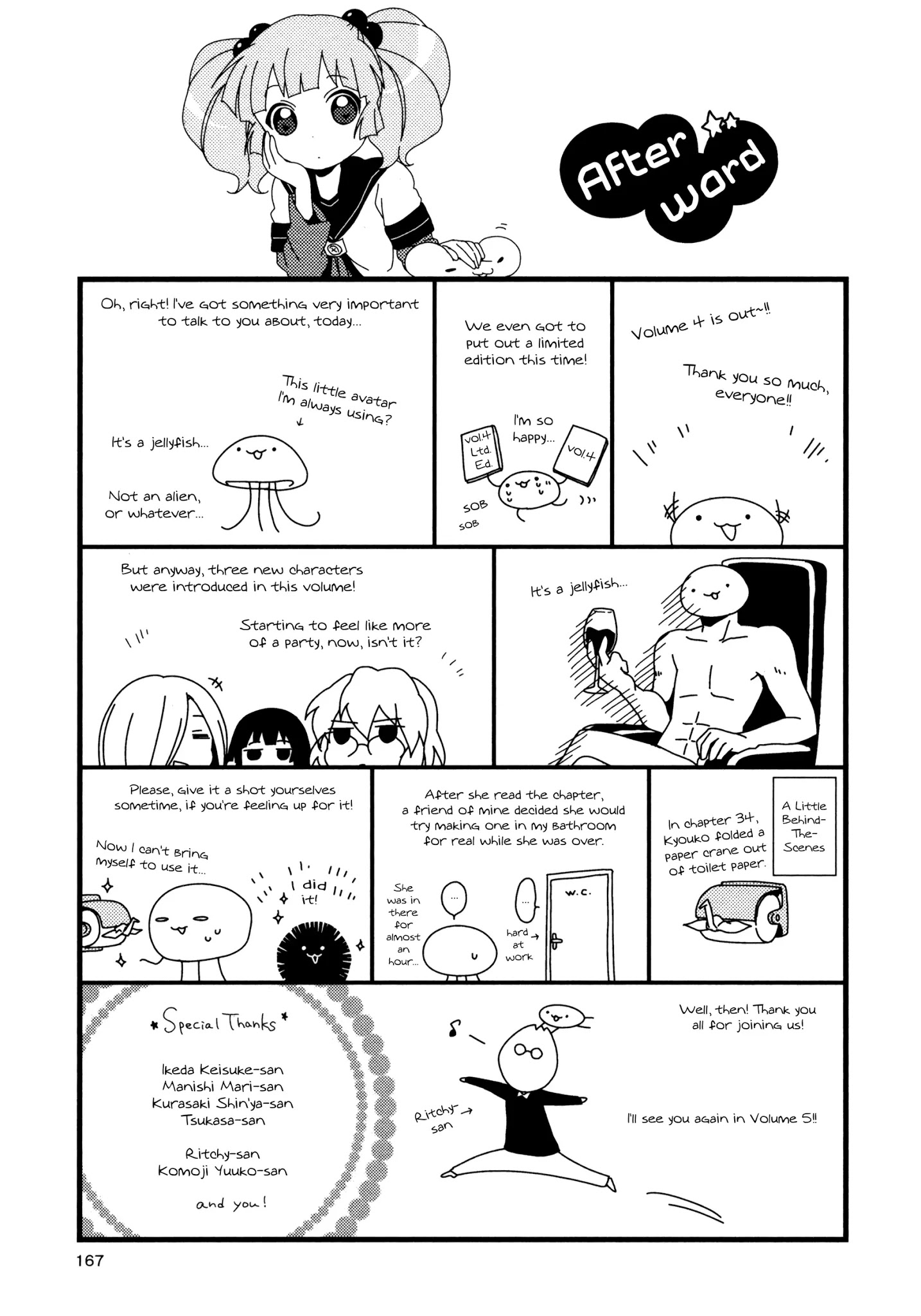 Yuru Yuri - Chapter 43.8: Volume 4 Extras