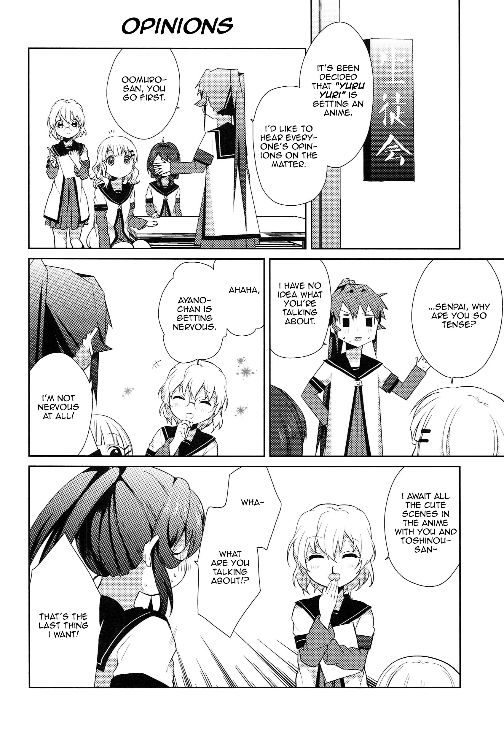 Yuru Yuri - Vol.6 Chapter 51.03: Special 1 - Oh, Somewhere Is The Smell Of Money..