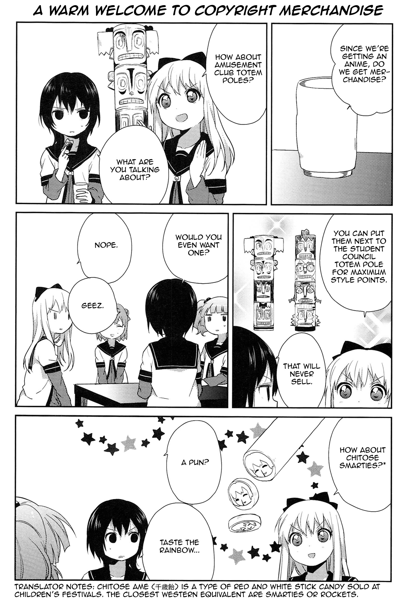 Yuru Yuri - Vol.6 Chapter 51.03: Special 1 - Oh, Somewhere Is The Smell Of Money..