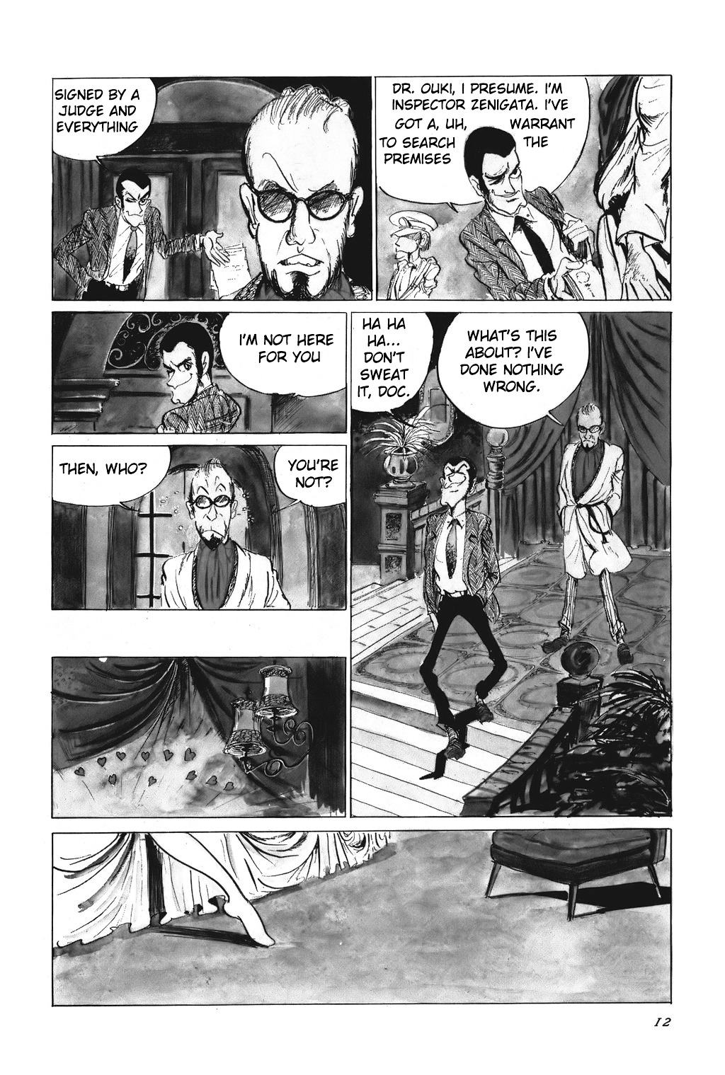 Lupin Sansei - Vol.1 Chapter 1 : Art Of The Entrance