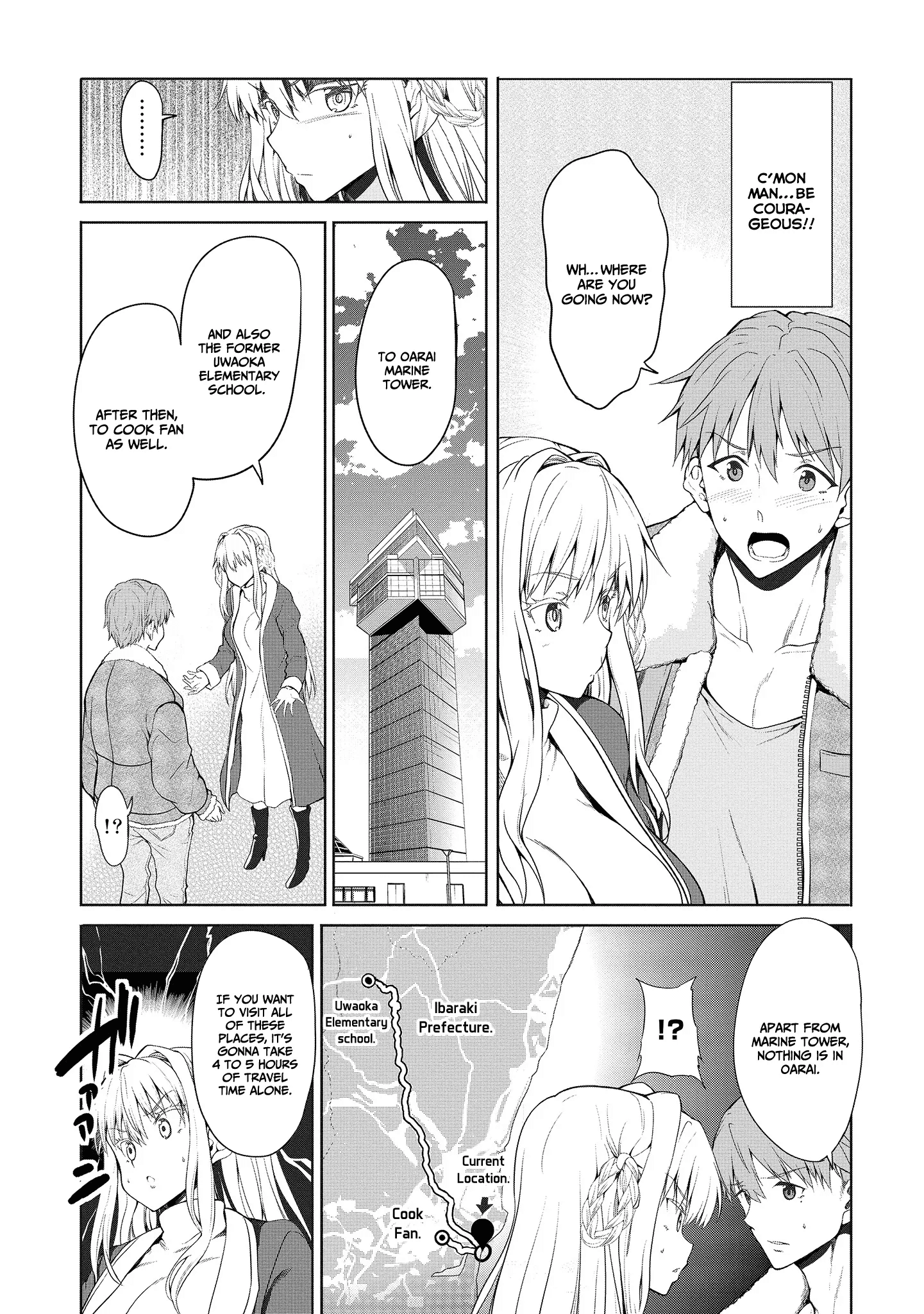 Futari Nara Doko E Demo - Vol.1 Chapter 1.1: First Time In Oarai