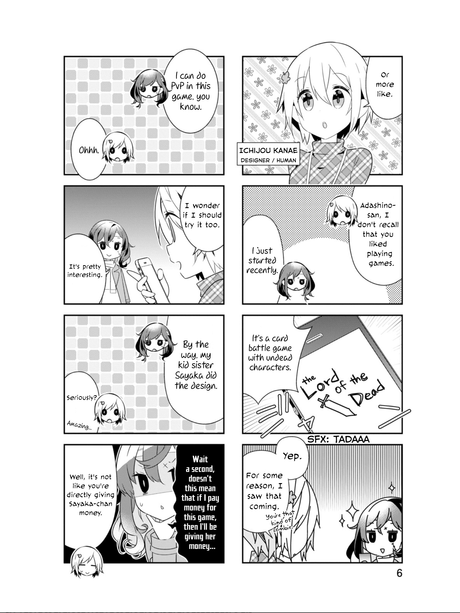 Adashino-San Wa Sude Ni Shinderu - Chapter 13