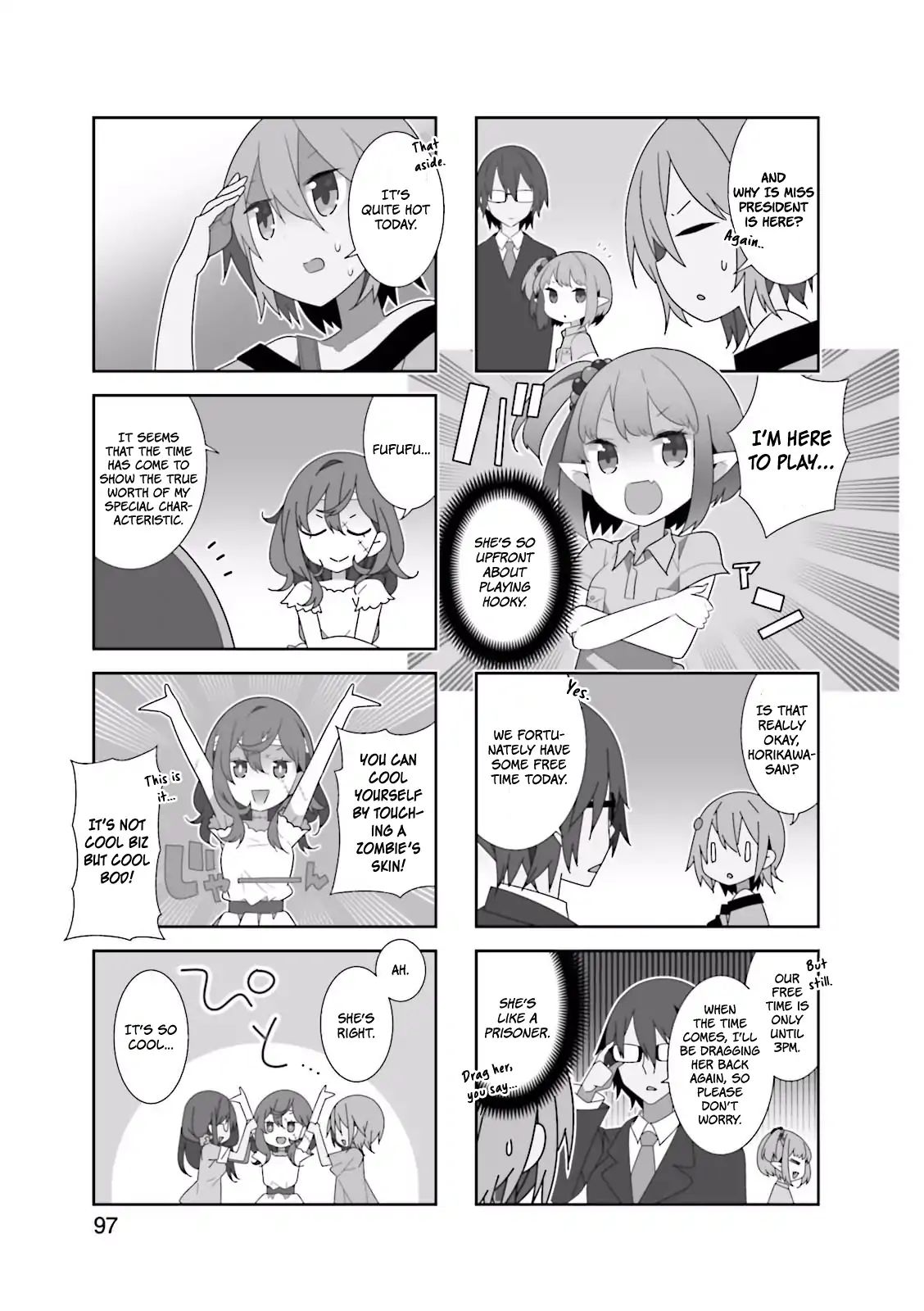 Adashino-San Wa Sude Ni Shinderu - Vol.1 Chapter 12: It's Cool Bod