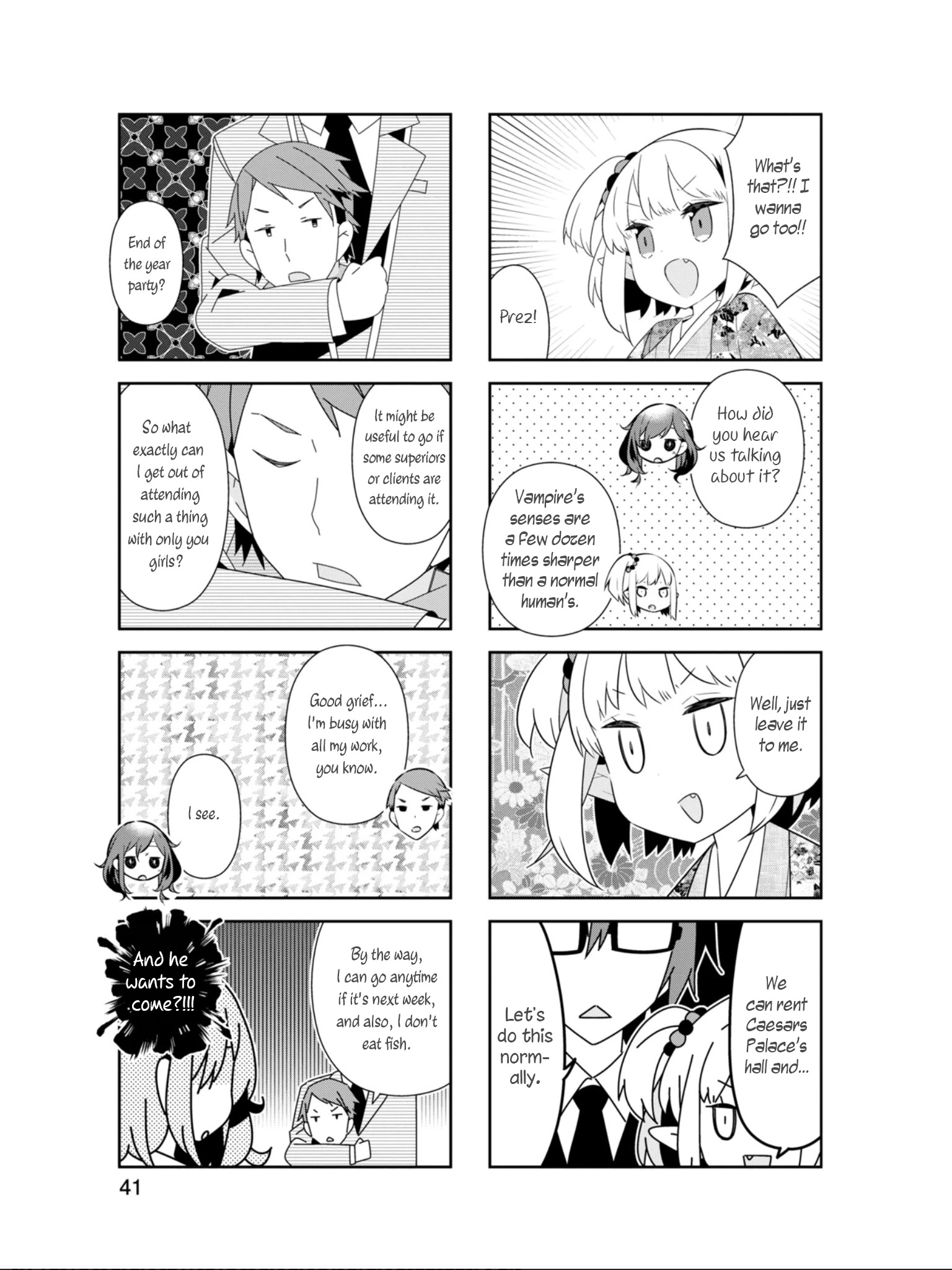 Adashino-San Wa Sude Ni Shinderu - Chapter 18: End Of The Year Party Organizer, Huh?