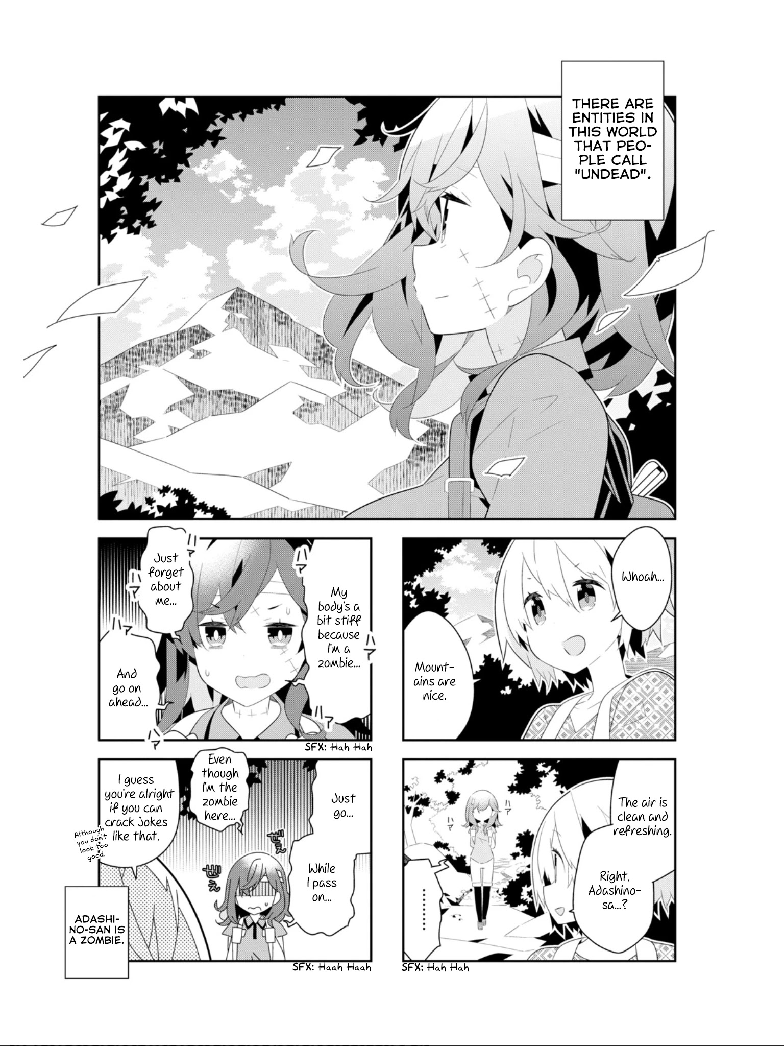 Adashino-San Wa Sude Ni Shinderu - Chapter 23: I'd Prefer It If You Stayed In This World