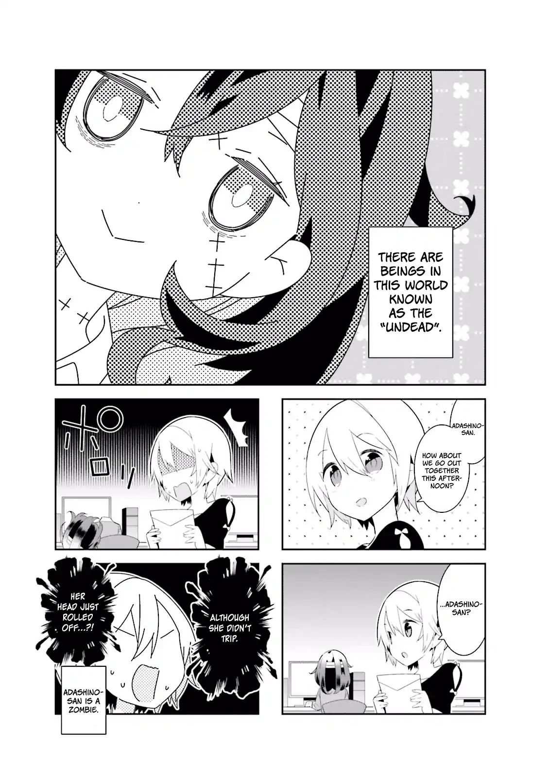 Adashino-San Wa Sude Ni Shinderu - Vol.1 Chapter 10: It Might Be Zomflu