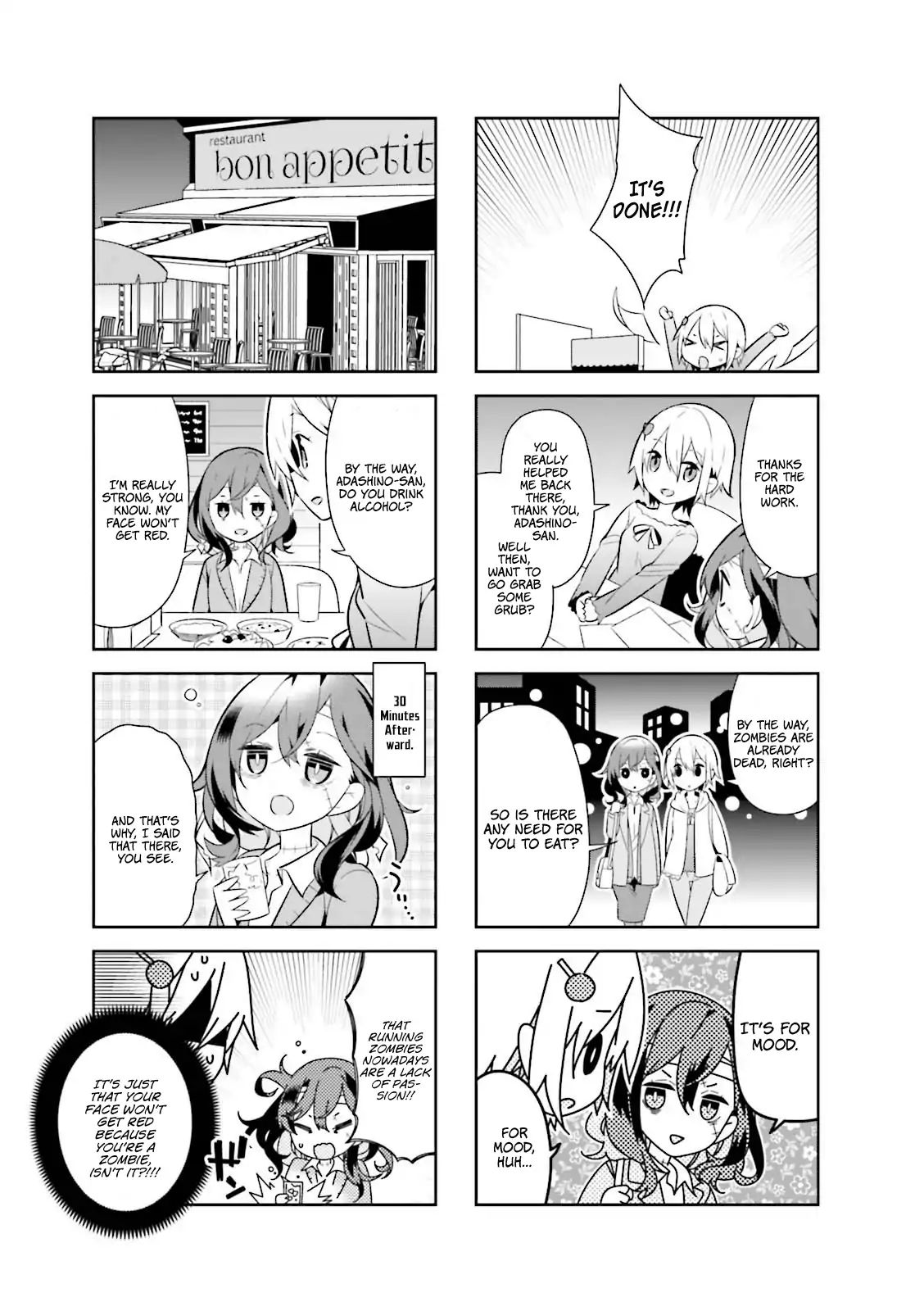 Adashino-San Wa Sude Ni Shinderu - Vol.1 Chapter 2: My Eyeball Popped Out