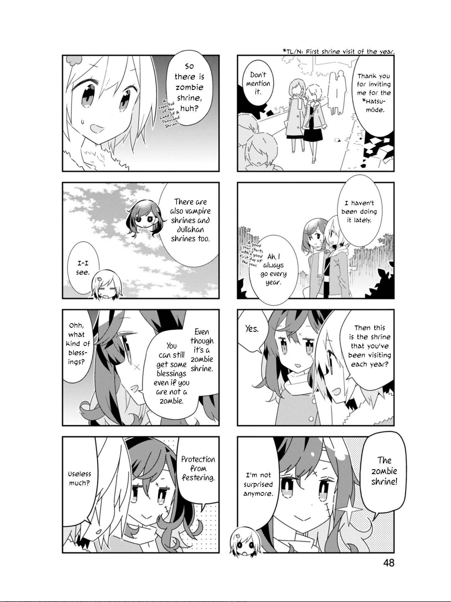 Adashino-San Wa Sude Ni Shinderu - Chapter 19: What An Awesome Boost!! Results May Vary*.