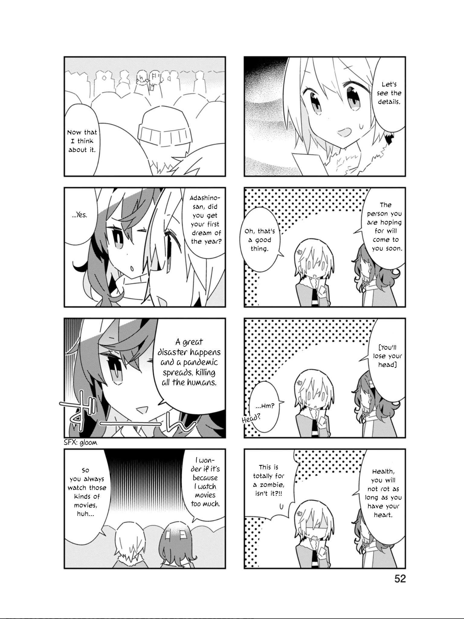 Adashino-San Wa Sude Ni Shinderu - Chapter 19: What An Awesome Boost!! Results May Vary*.