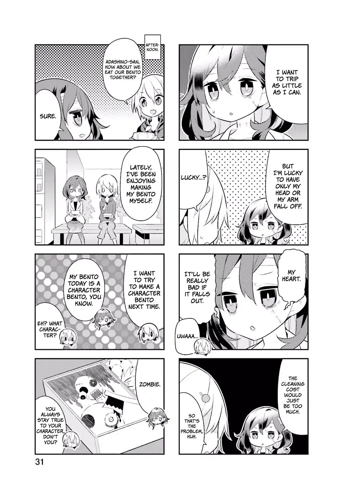 Adashino-San Wa Sude Ni Shinderu - Vol.1 Chapter 4: It's Cannabilism, Isn't It?