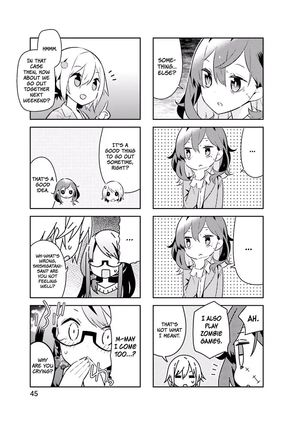 Adashino-San Wa Sude Ni Shinderu - Vol.1 Chapter 6: Although I'm A Bundle Of Spoiled Flesh