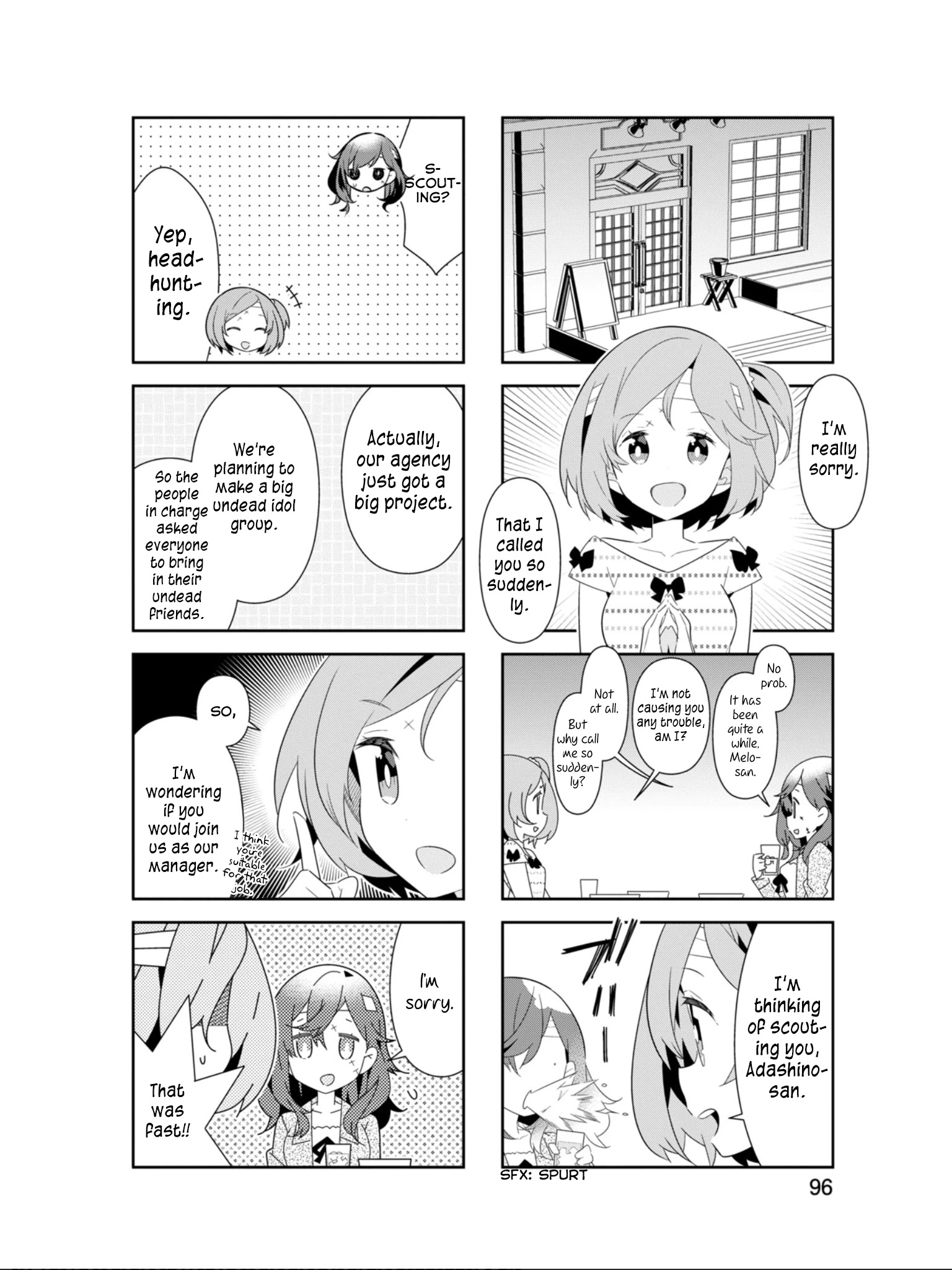 Adashino-San Wa Sude Ni Shinderu - Chapter 24: I Might've Gotten Ahead Of Myself