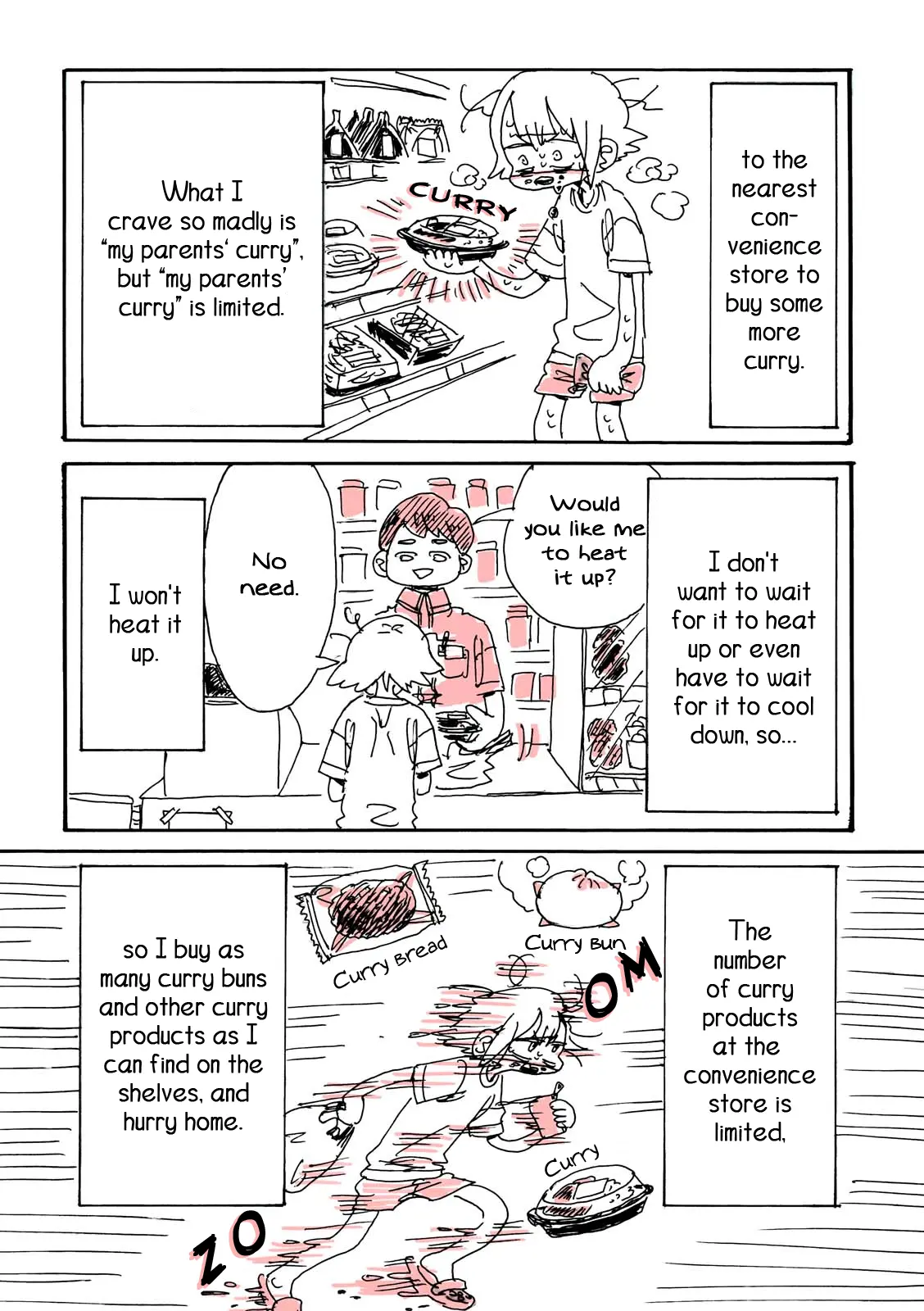 Kore Wa Yuganda Shokurepo Desu - Vol.1 Chapter 5: Food That Gets Me In The Zone - Curry