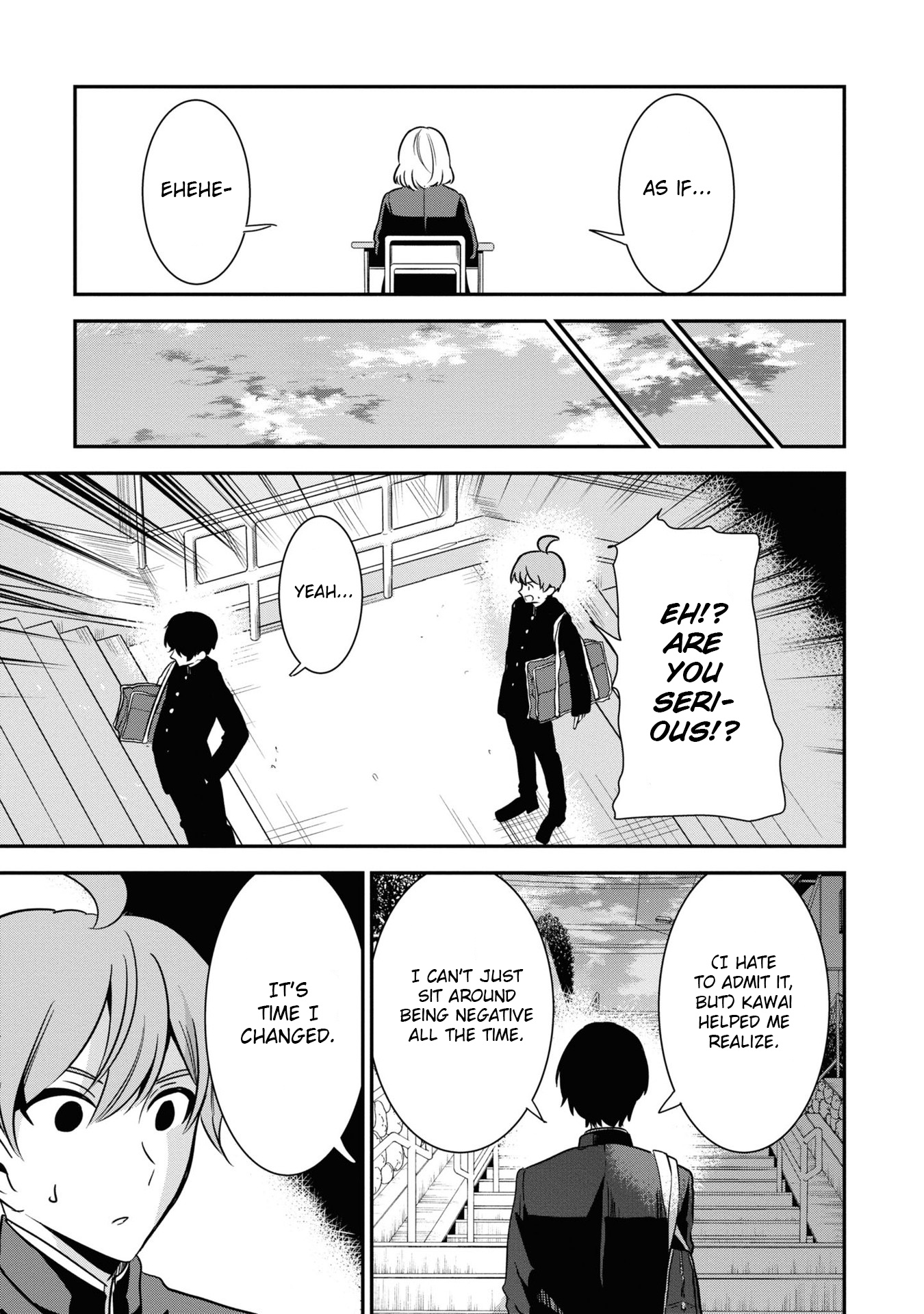 Nega-Kun And Posi-Chan - Vol.4 Chapter 49: Determination