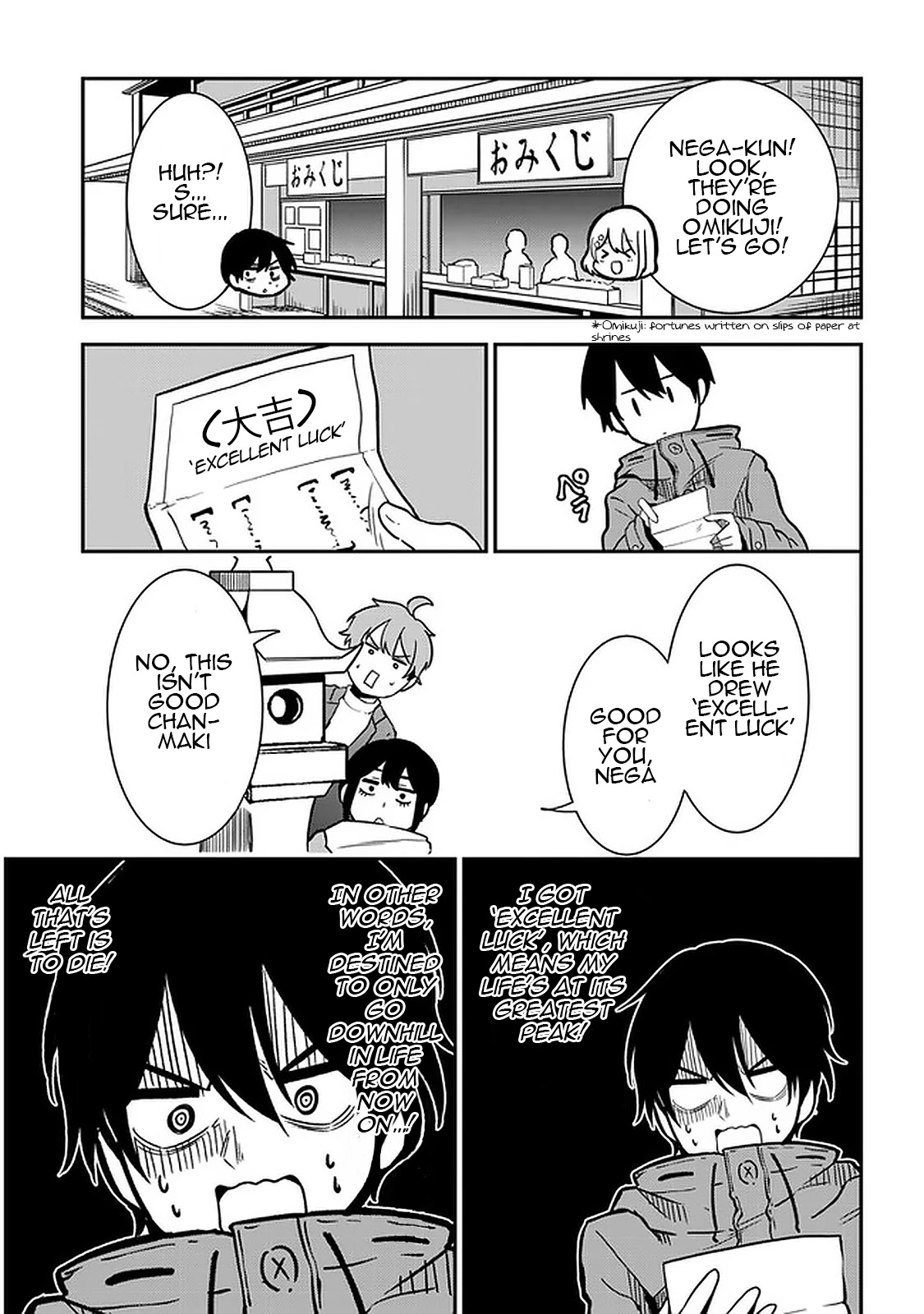 Nega-Kun And Posi-Chan - Chapter 38: New Year's Shrine Visit