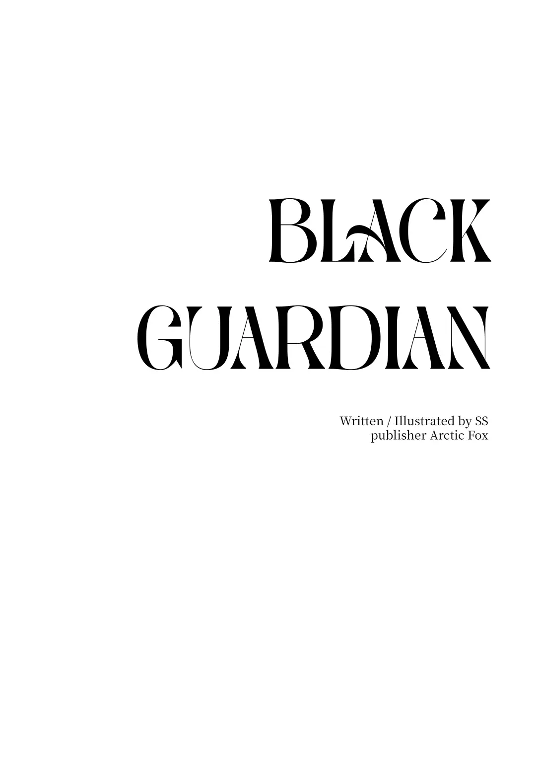 Black Guardian - Vol.1 Chapter 1