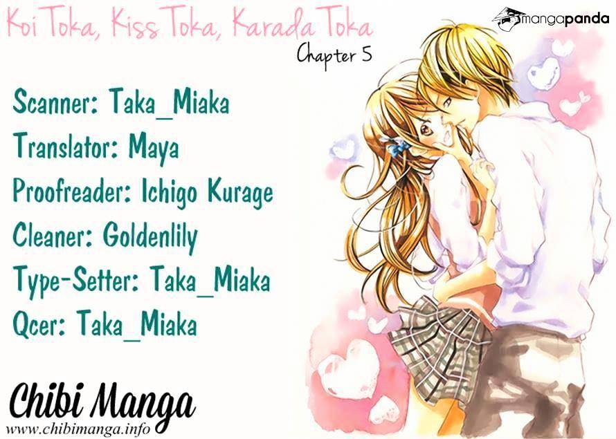 Koi Toka, Kiss Toka, Karada Toka. - Chapter 5