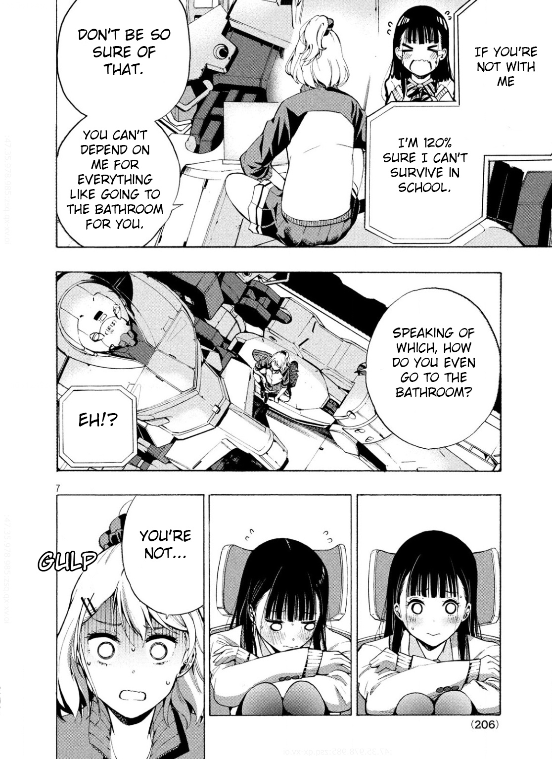 Robot Izonkei Joshi No Meiwaku Na Nichijou - Vol.1 Chapter 1: The 100% Absorption Rate Isn’t Just For Show