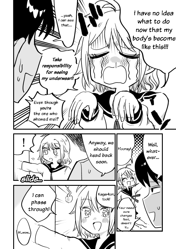 Yuurei Ni Natta Onnanoko Ga Pantsu Wo Miseru Manga - Chapter 2