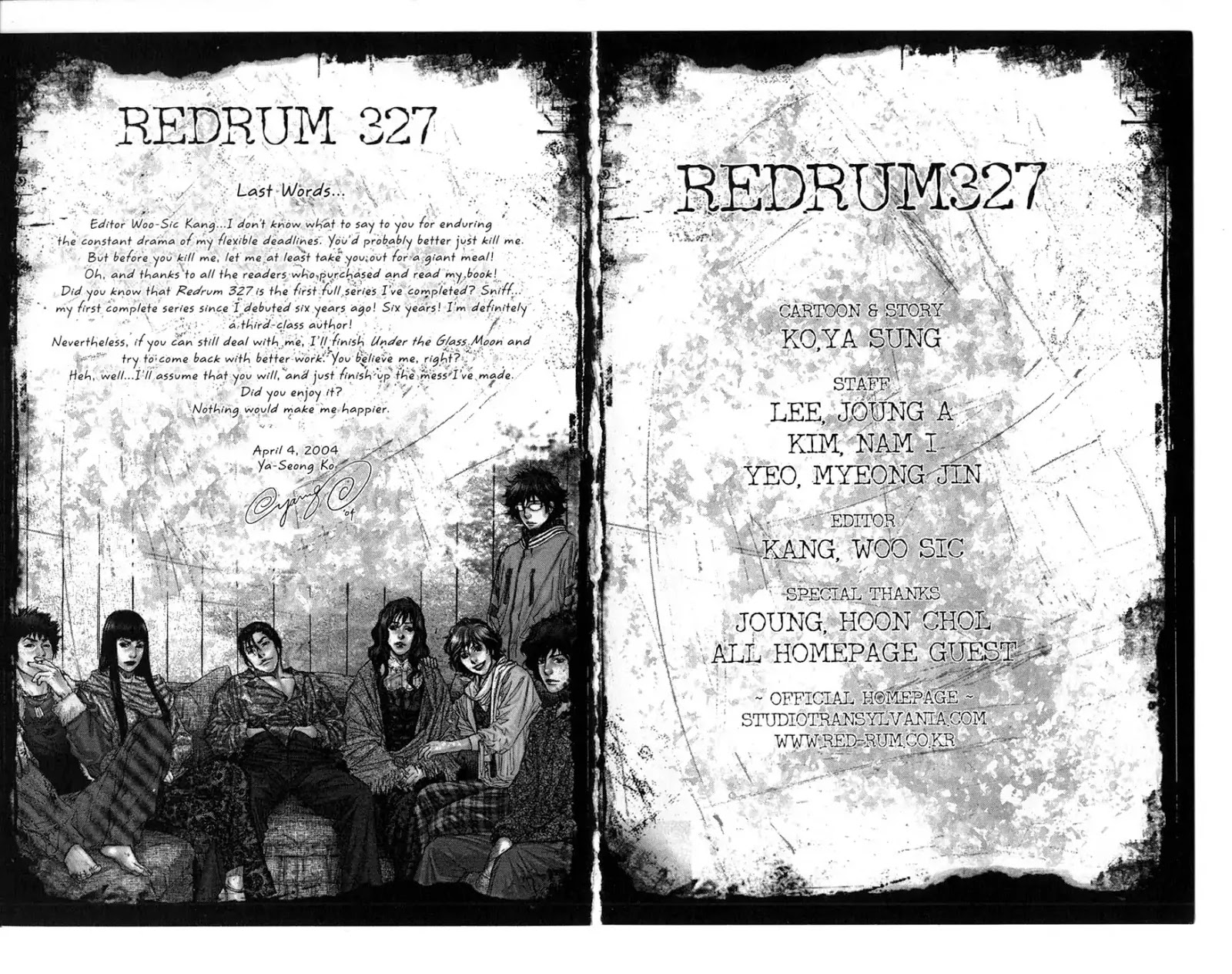 Redrum 327 - Vol.3 Chapter 6: Silent Anthology [End]