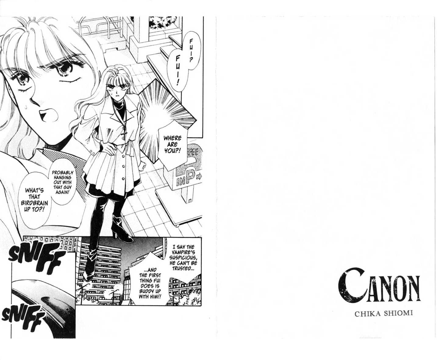 Canon - Vol.1 Chapter 1 : 1 Nightmare  2 Cruz  3 Sakaki  4 Half  [Extra] Shiomi's Thril...