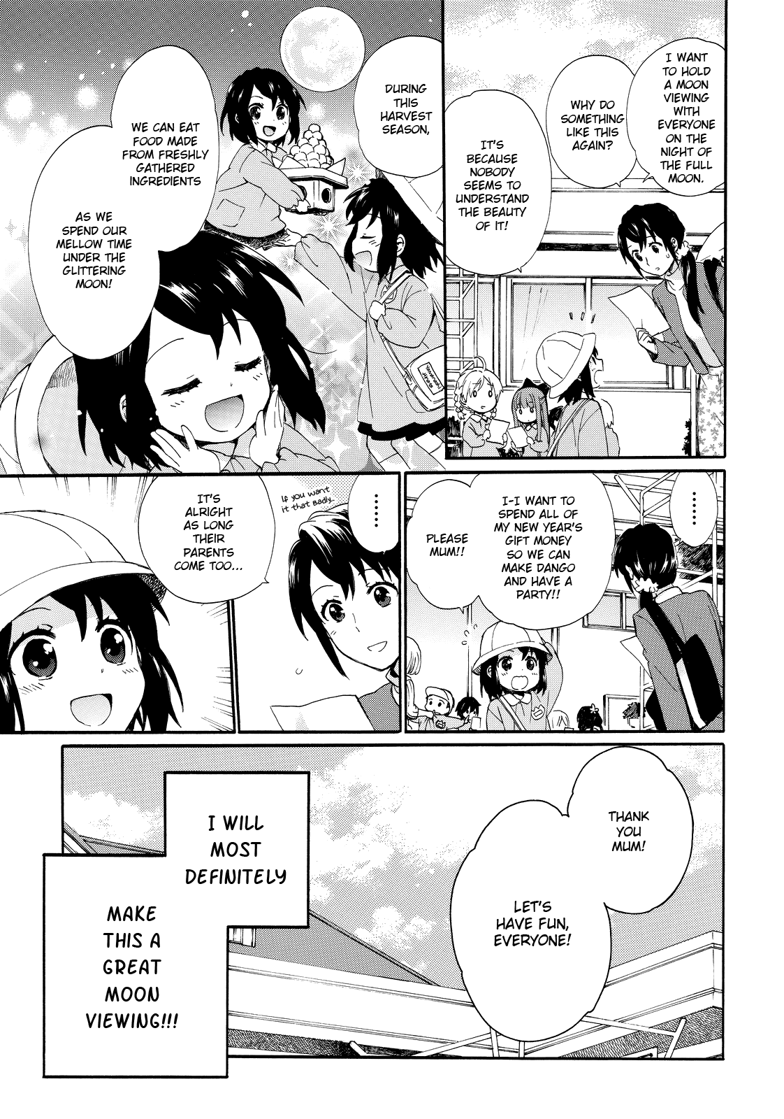 Roujoteki Shoujo Hinata-Chan - Vol.2 Chapter 13: The Moon Viewing-Like Party