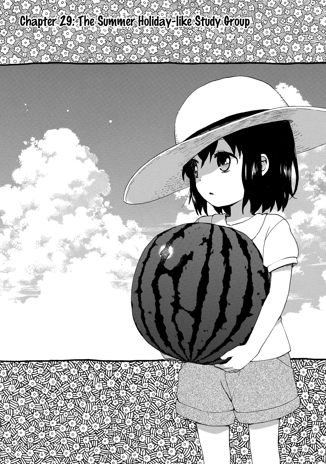 Roujoteki Shoujo Hinata-Chan - Vol.4 Chapter 29: The Summer Holiday-Like Study Group