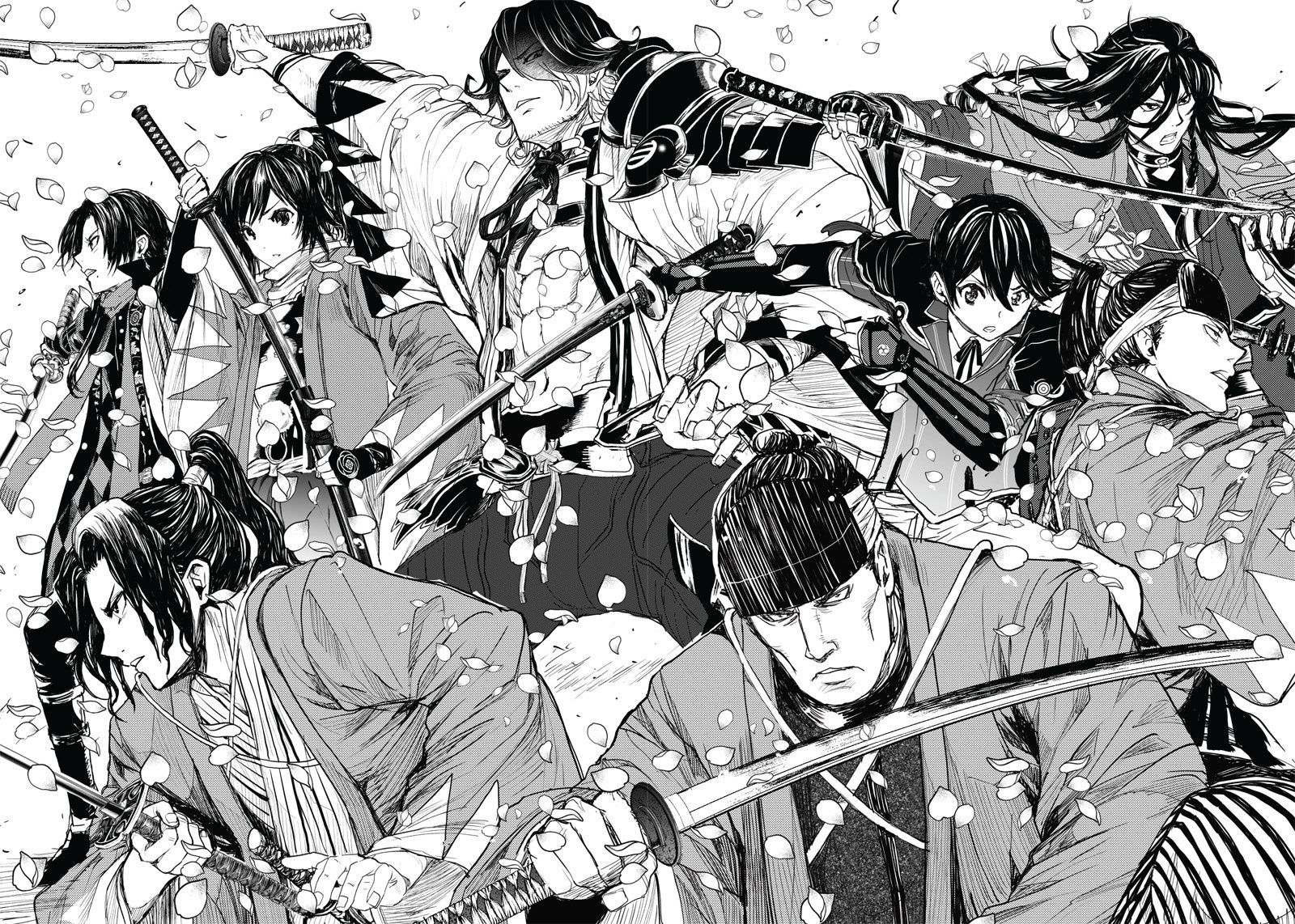 Manga Musical "Touken Ranbu" Bakumatsu Tenrouden - Vol.1 Chapter 1: Sortie