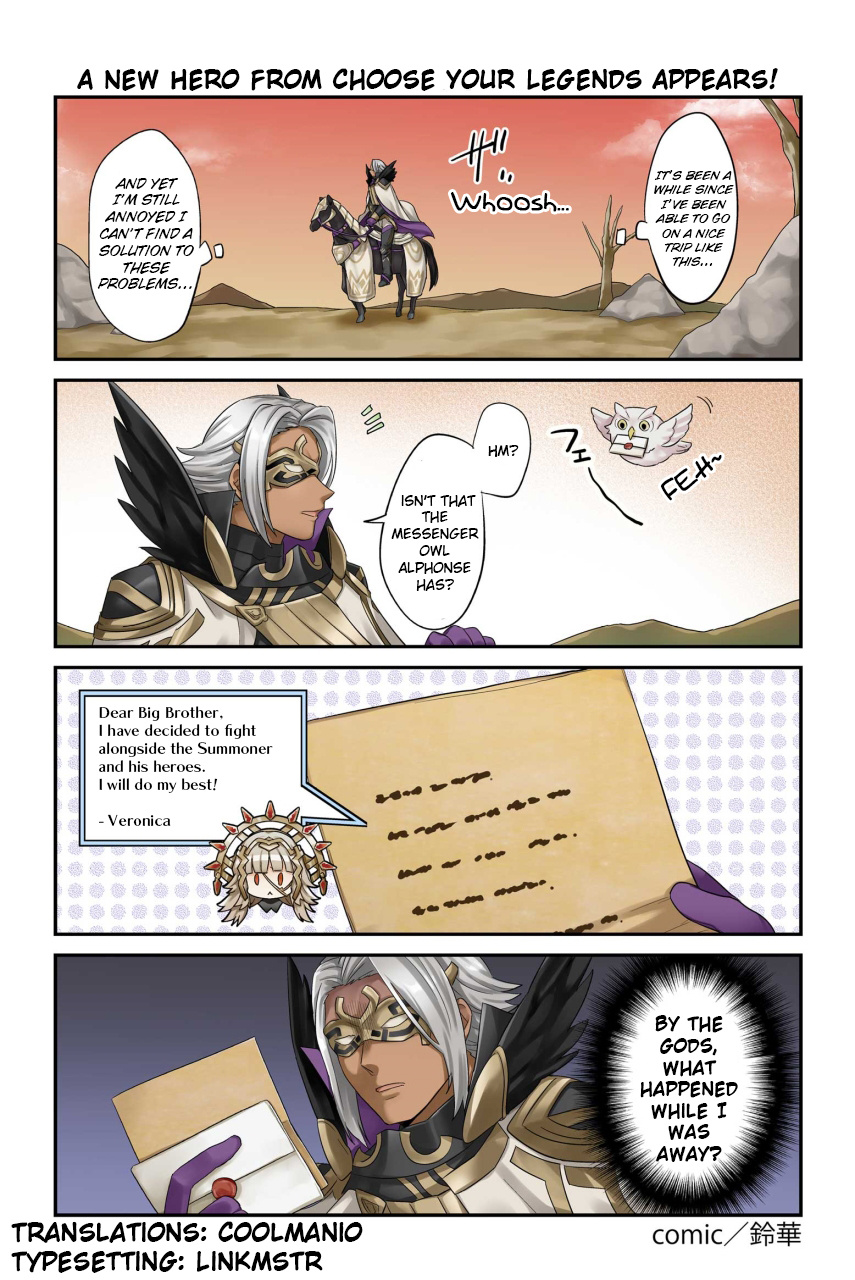 Fire Emblem Heroes Daily Lives Of The Heroes - Chapter 39: A New Hero From Choose Your Legends Appears!