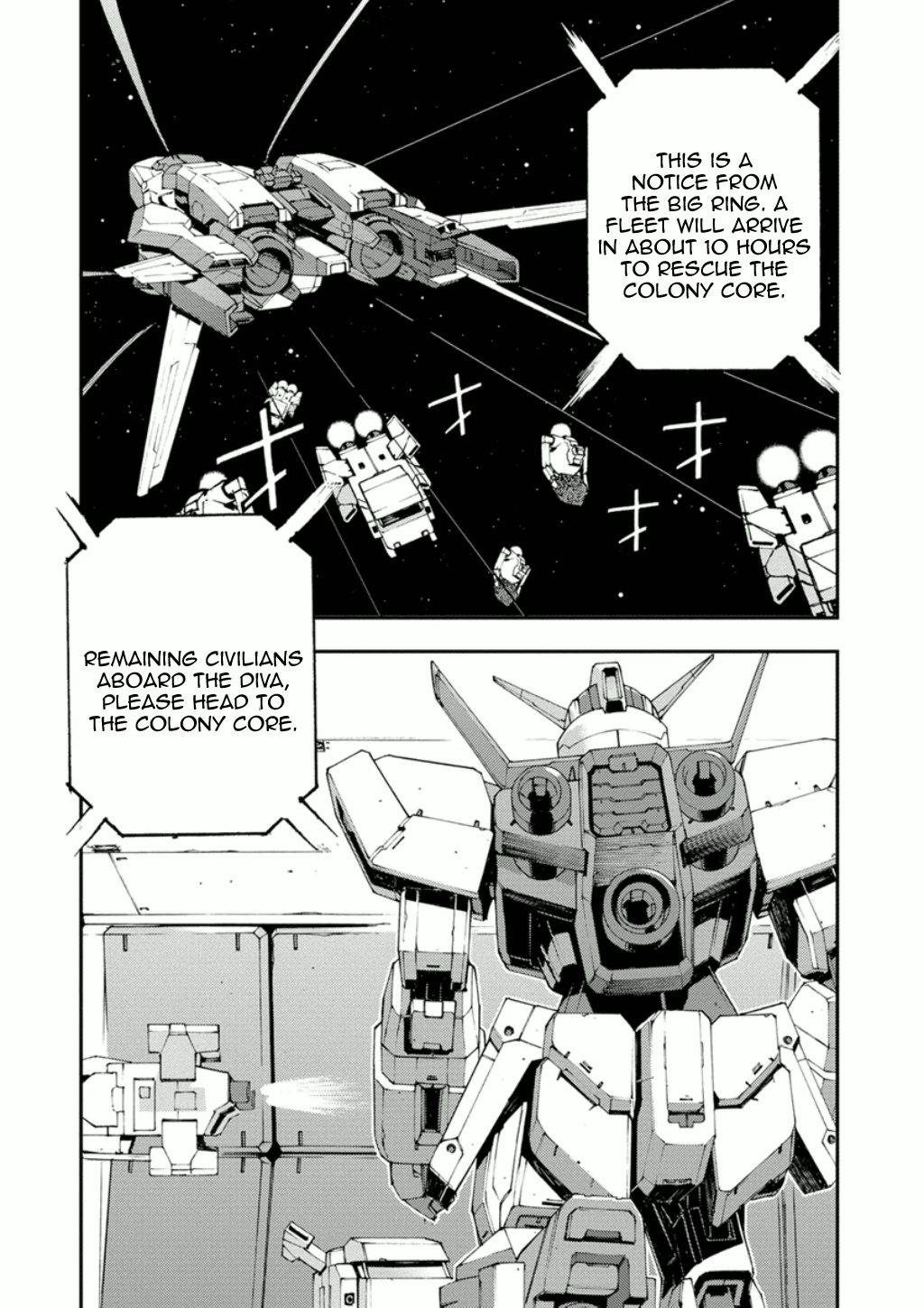 Mobile Suit Gundam Age: First Evolution - Vol.2 Chapter 4: The Problematic Great Departure