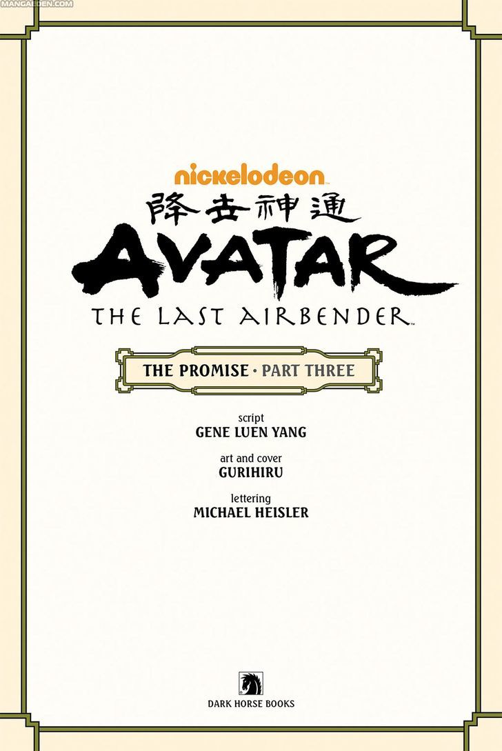 Avatar The Last Airbender - The Promise - Chapter 3