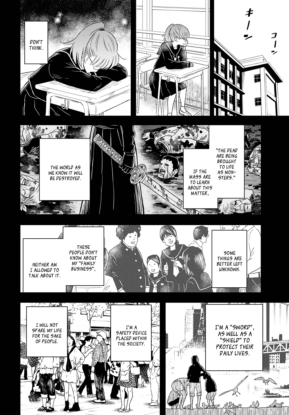 Shikabane-Gatana - Chapter 4