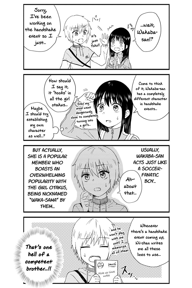 Kimoota, Idol Yarutteyo - Vol.2 Chapter 30: Disgusting Otaku Becomes A Maiden