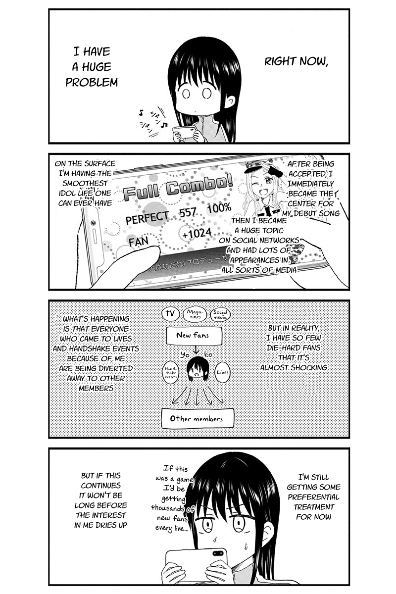 Kimoota, Idol Yarutteyo - Chapter 43: Disgusting Otaku Is Worried