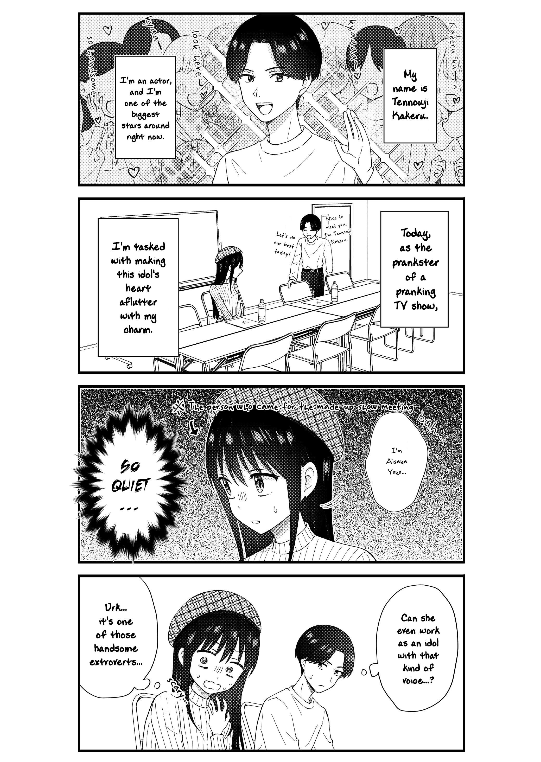 Kimoota, Idol Yarutteyo - Vol.10 Chapter 59: Disgusting Otaku, Fails Big Time