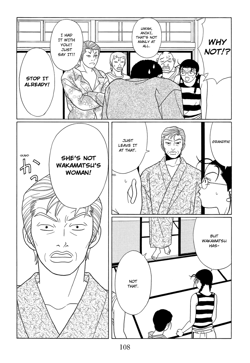 Gokusen - Vol.10 Chapter 95: Wakamatsu And Yasue-Neesan