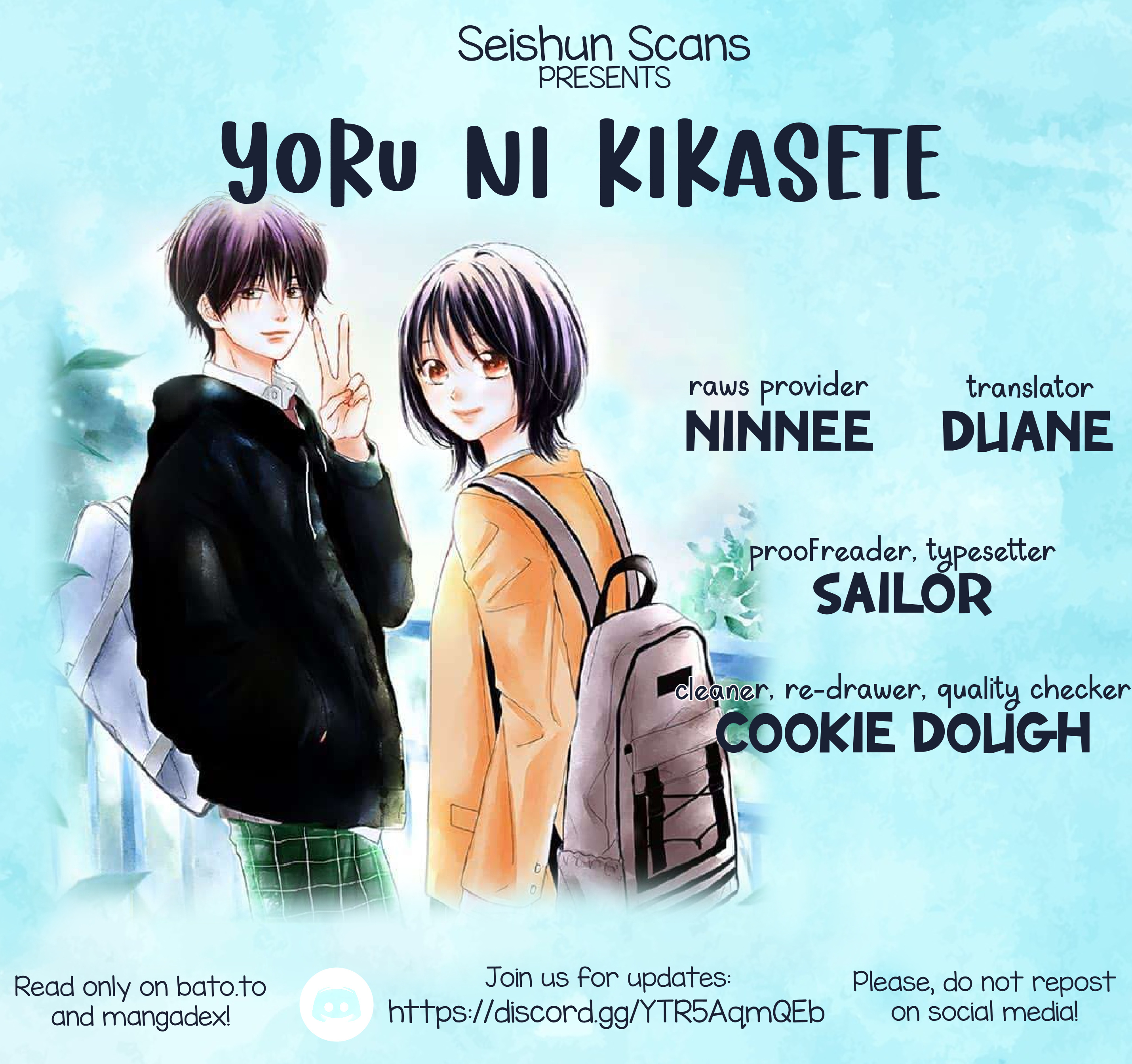 Yoru Ni Kikasete - Vol.2 Chapter 9: Love And Friend.