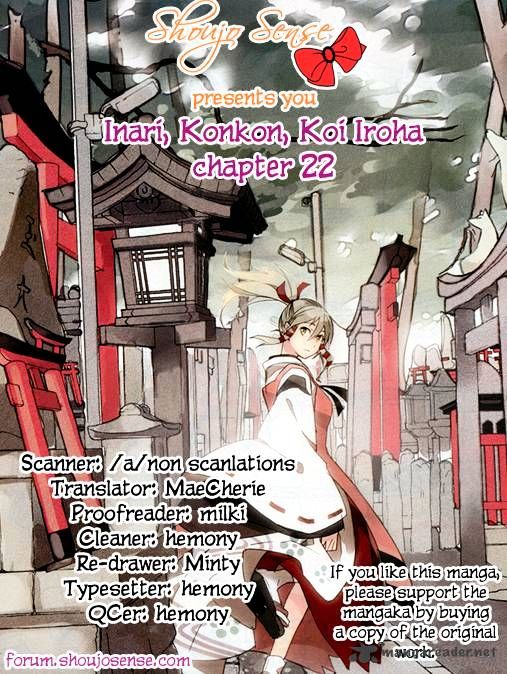 Inari, Konkon, Koi Iroha - Chapter 22