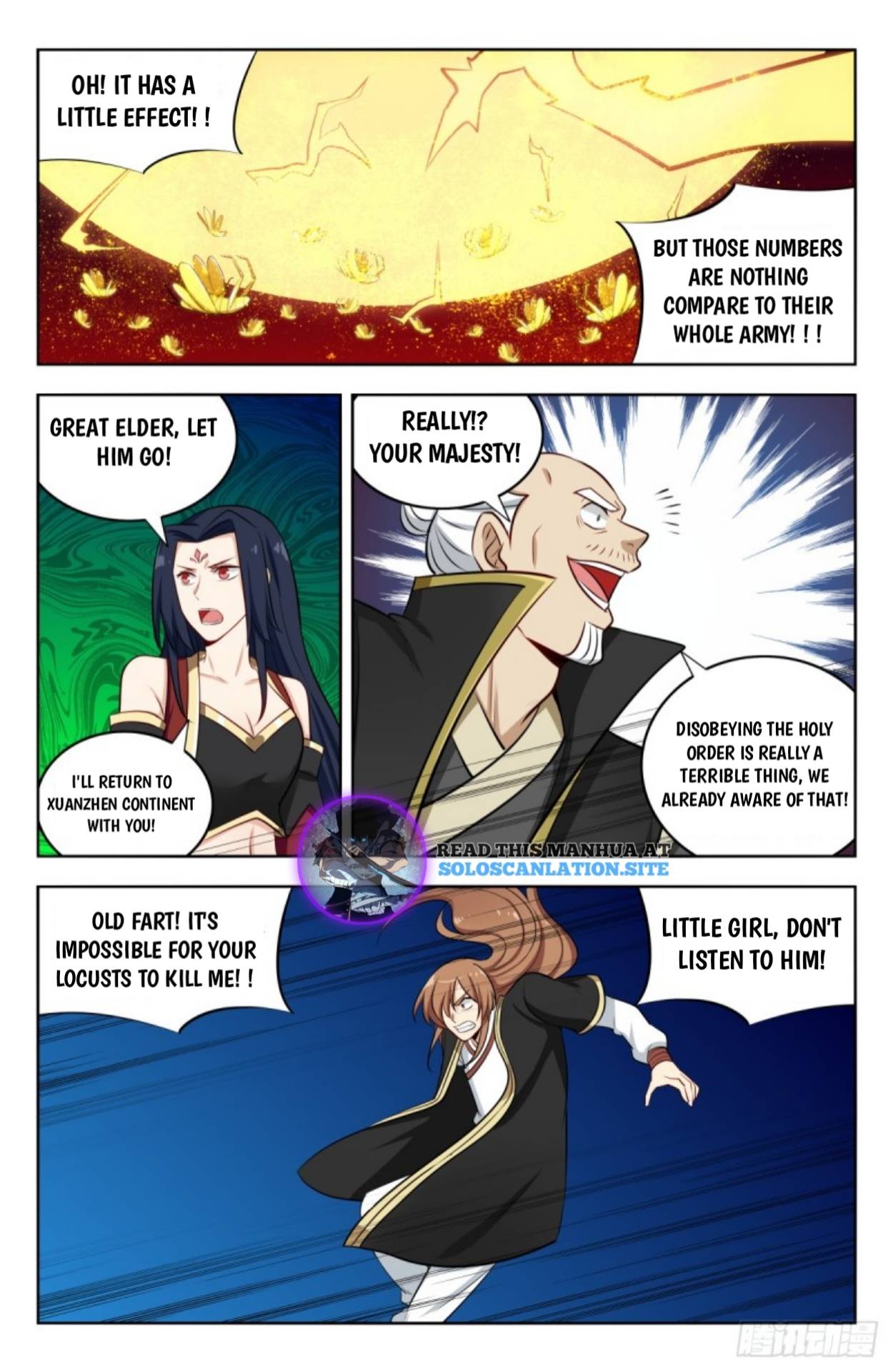 Zui Qiang Fan Taolu Xitong - Chapter 229: Holy Golden Locust